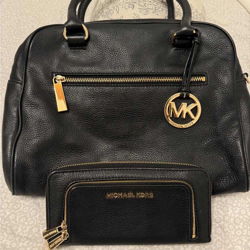 Michael Kors handbag and wallet - pre loved